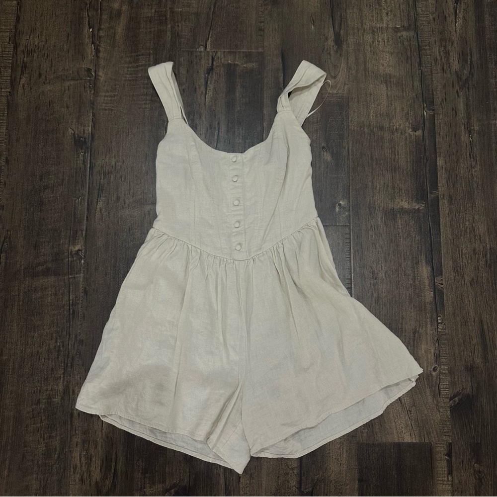 ABERCROMBIE & FITCH Linen Romper